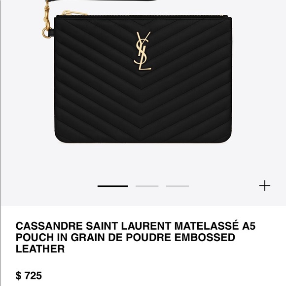 Ysl Saint Laurent clutch - Picture 9 of 9